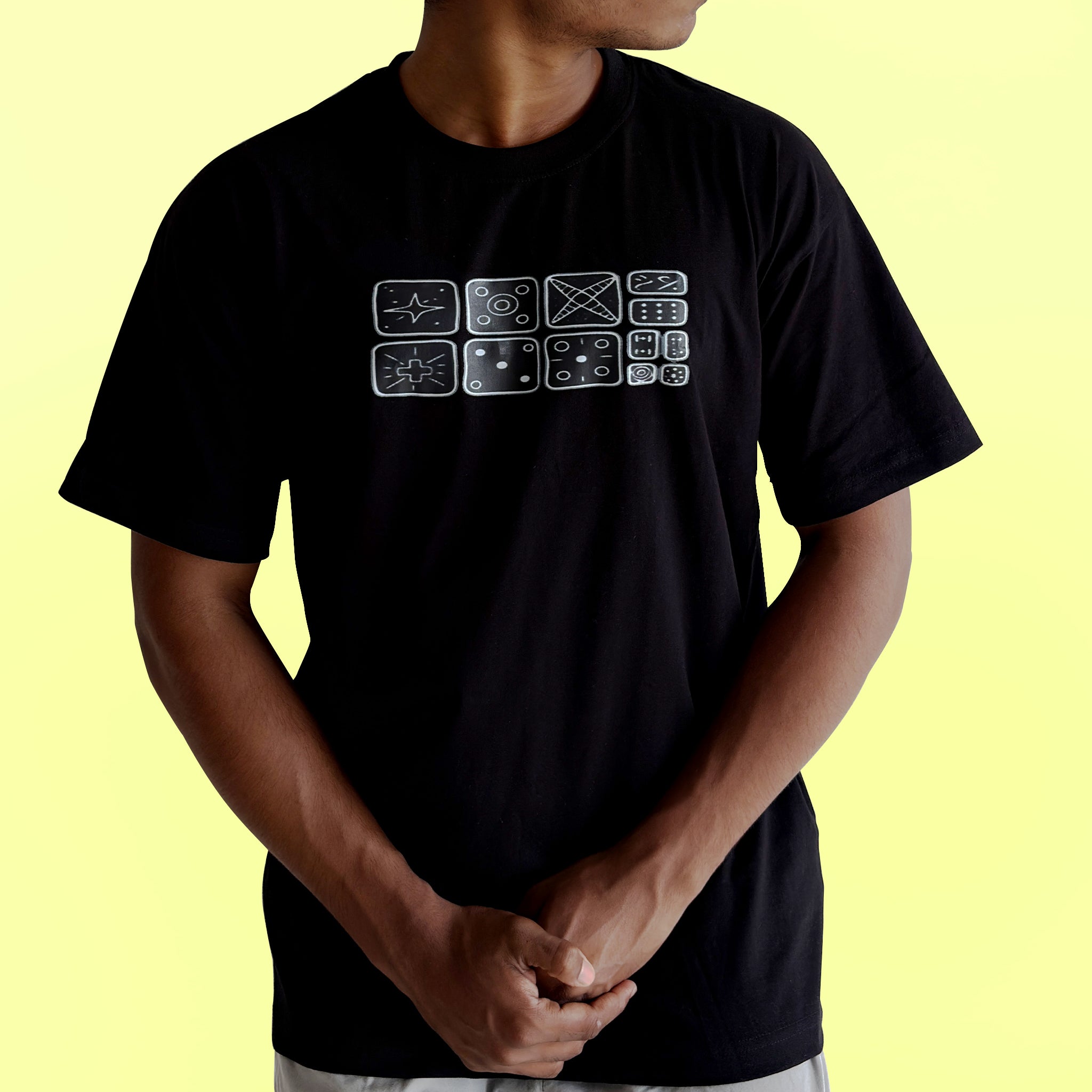 Cosmos Black Tees