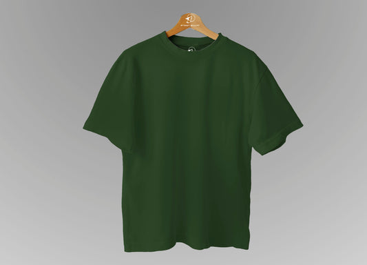 Olive Green Over-sized T-shirts